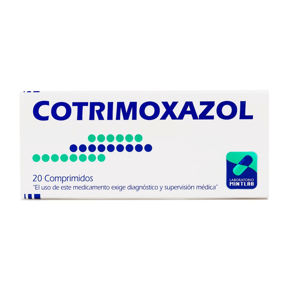 Cotrimoxazol Comp - Sulfametoxazol 400 mg / Trimetoprima 80 mg 20 Comp