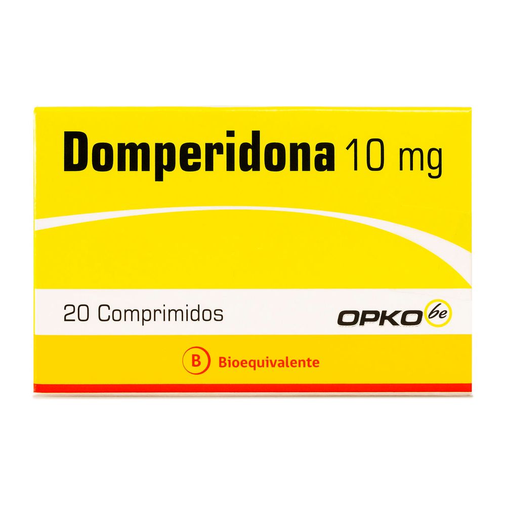 Domperidona 10 mg 20 Comprimidos