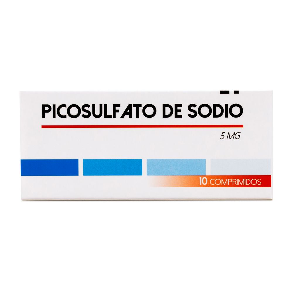 Picosulfato De Sodio 5 mg - 10 Comprimidos