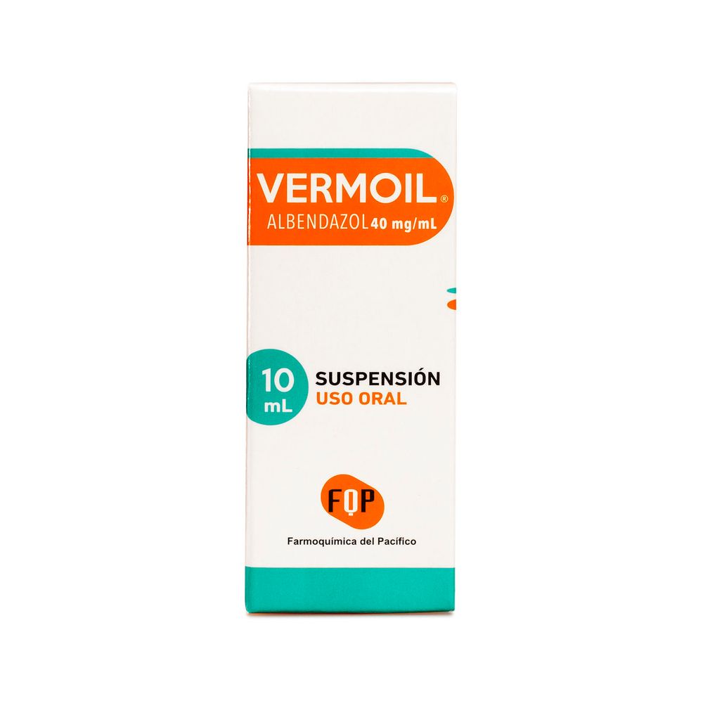 Vermoil - Albendazol 40 mg / ml - Suspensión 10 ml
