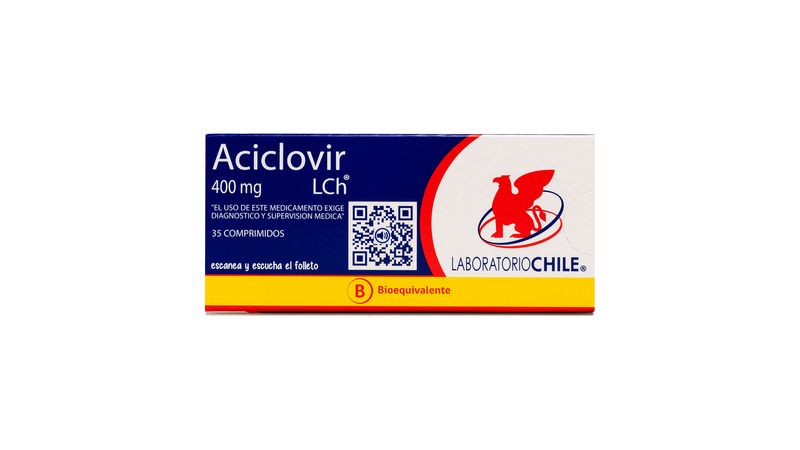 Aciclovir pastillas 400 mg