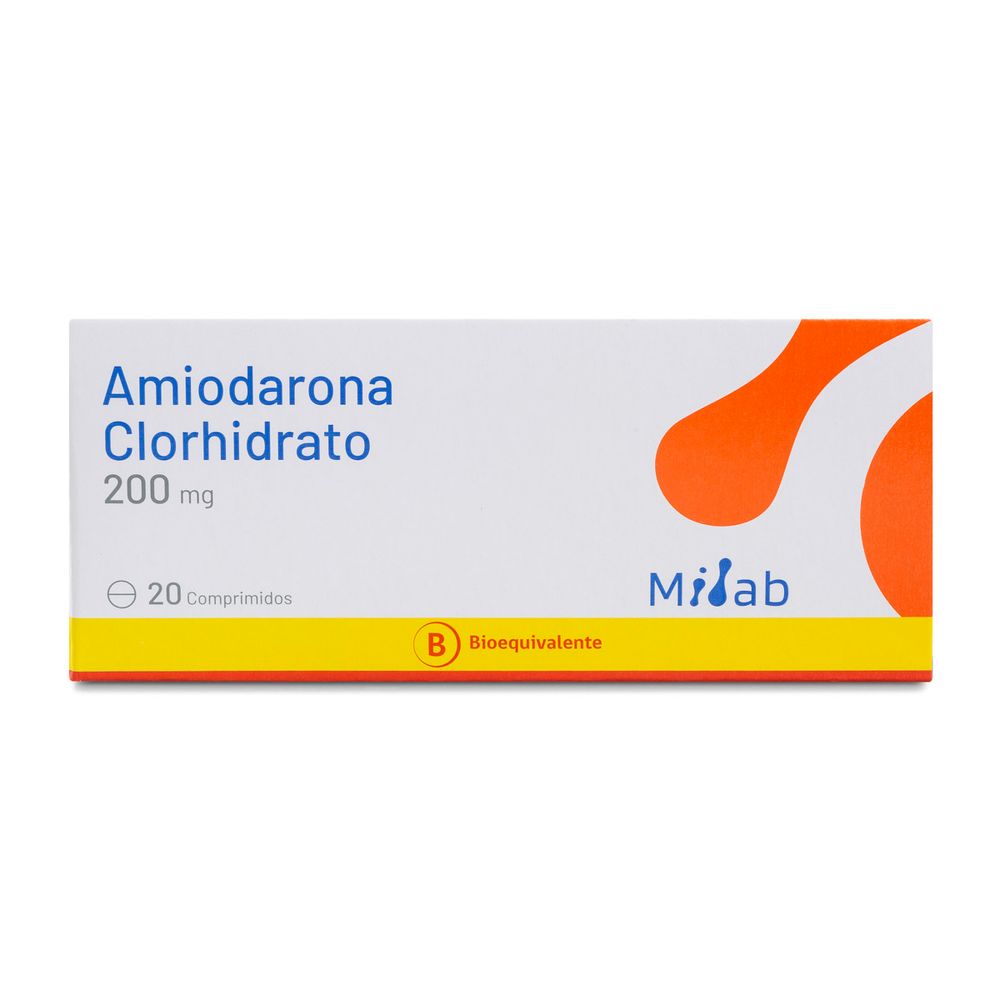 Amiodarona 200 mg 20 Comprimidos