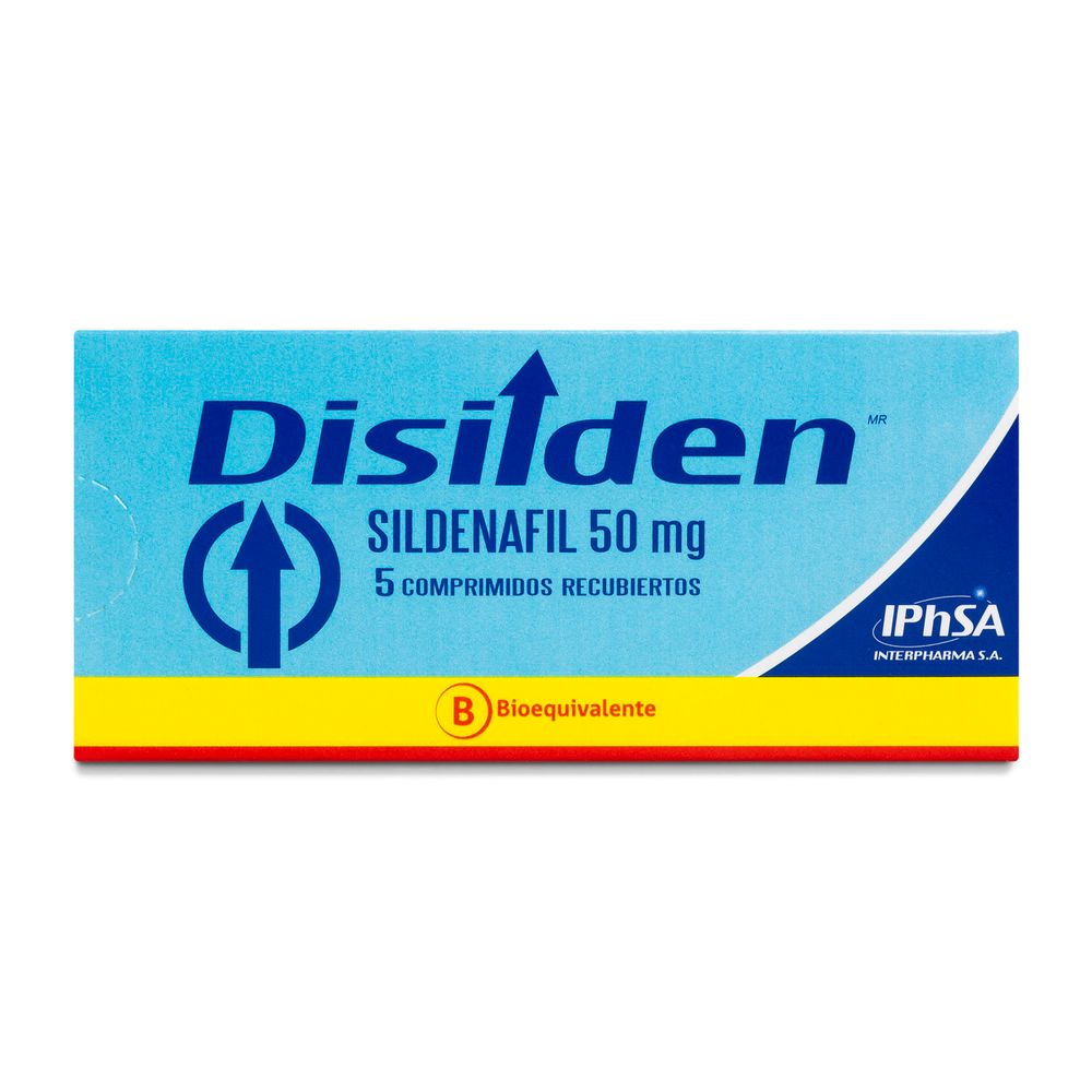 Disilden - Sildenafil 50 mg 5Comprimidos