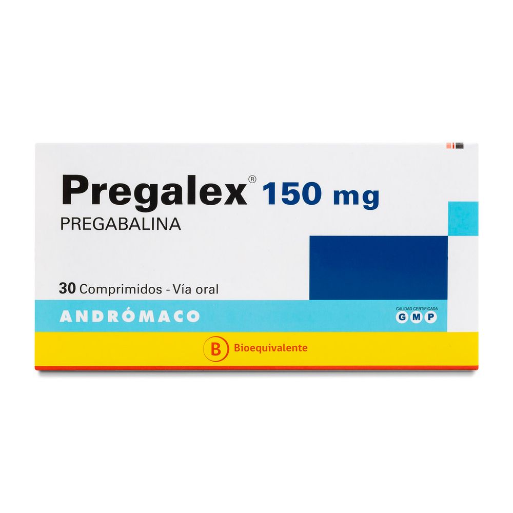 Pregalex - Pregabalina 150 Mg - 30 Comprimidos
