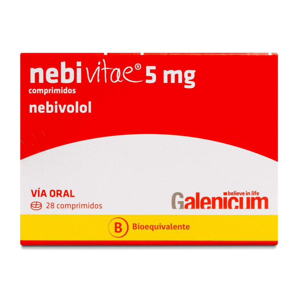 Nebivitae - Nebivolol 5 mg - 28 Comprimidos