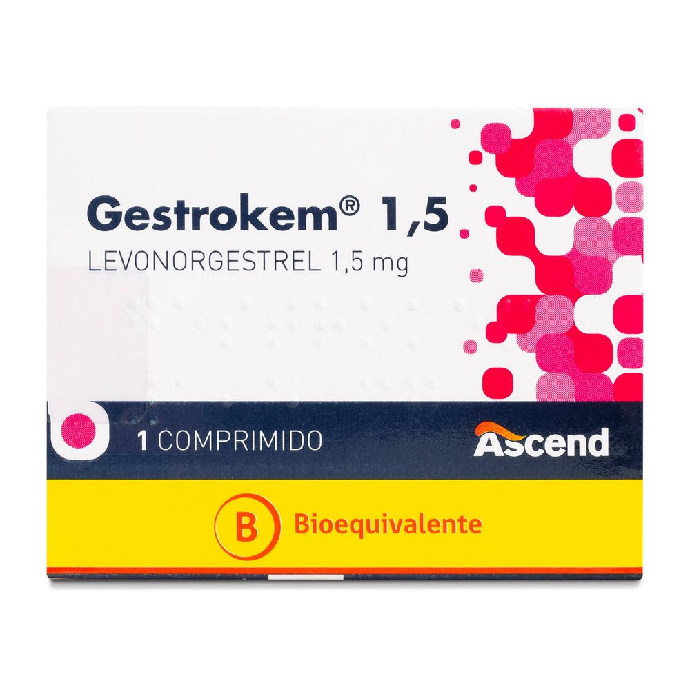 Gestrokem - Levonorgestrel 1.5 Mg - 1 Comprimidos