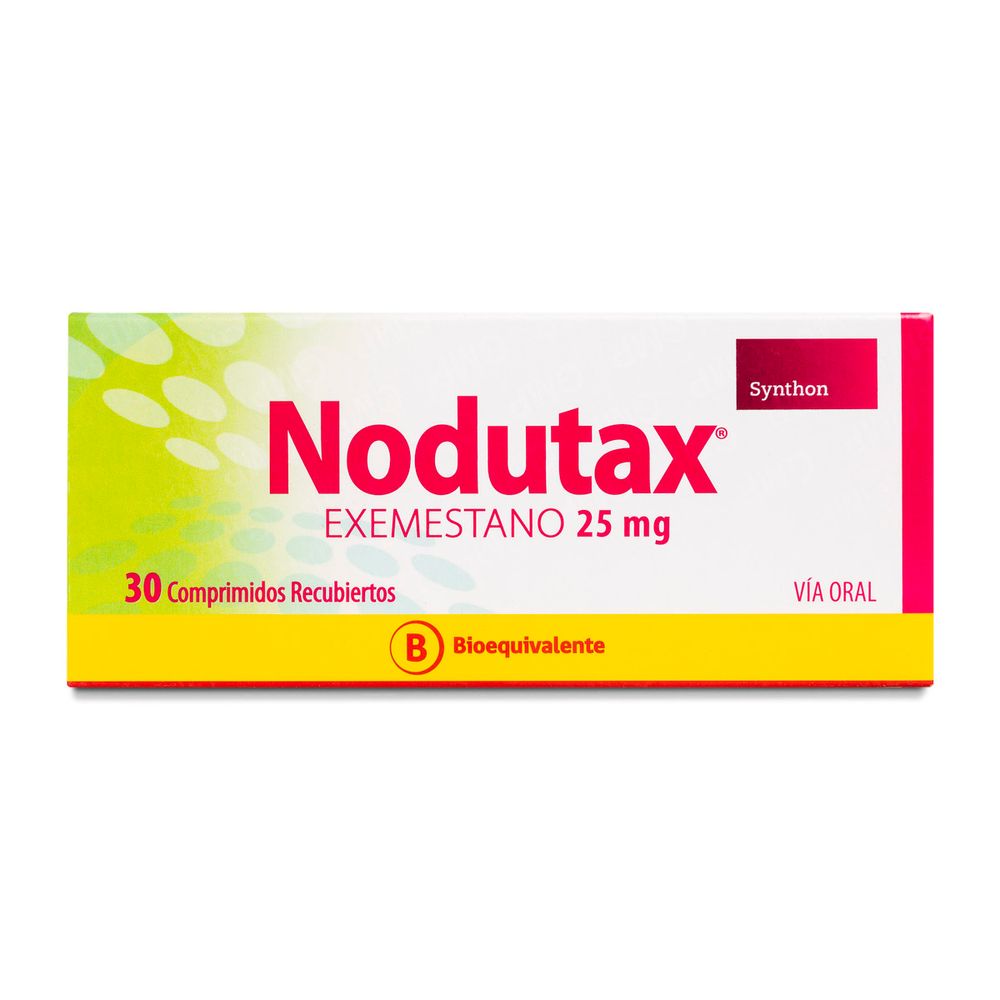 Nodutax - Exemestano 25 mg - 30 Comprimidos Recubiertos