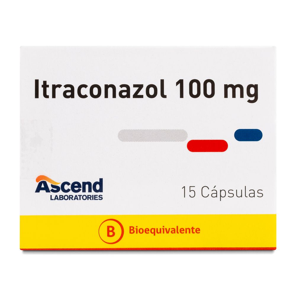 Itraconazol 100 mg 15 Cápsulas