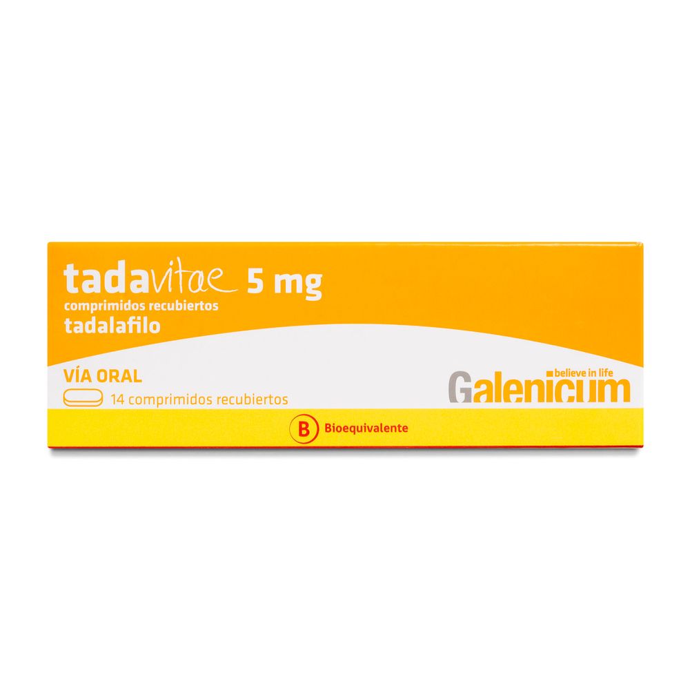 Tadavitae - Tadalafilo 5 mg 14Comp Recubiertos
