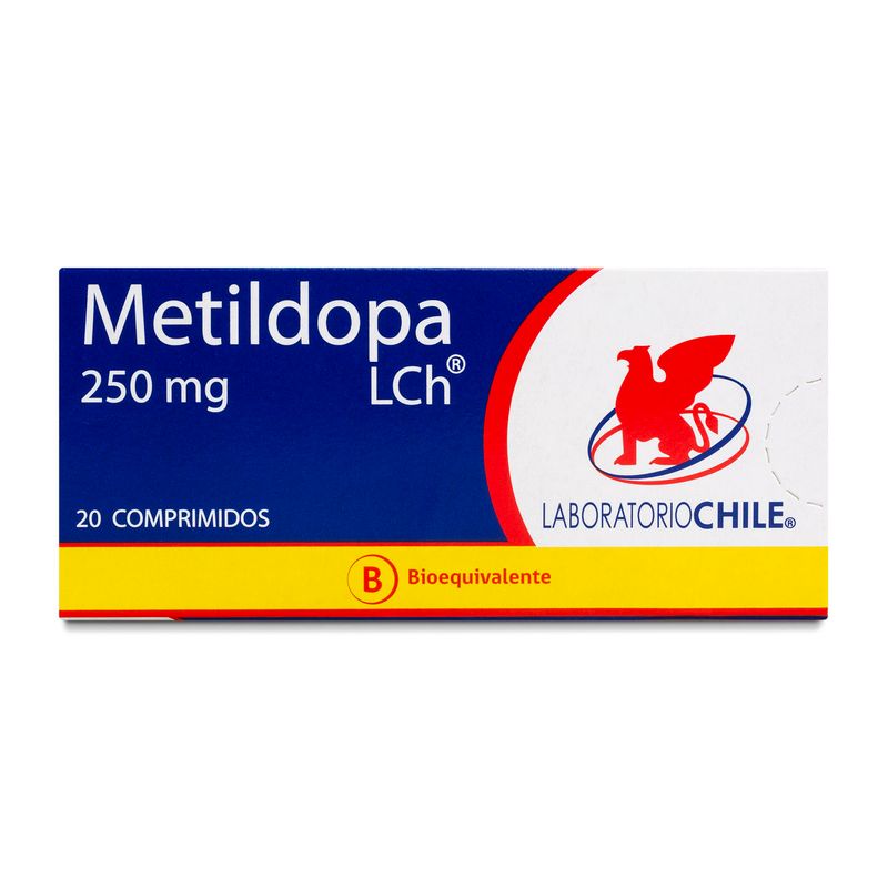 Metildopa 250 mg 20 Comprimidos - Farmacias del Dr. Simi