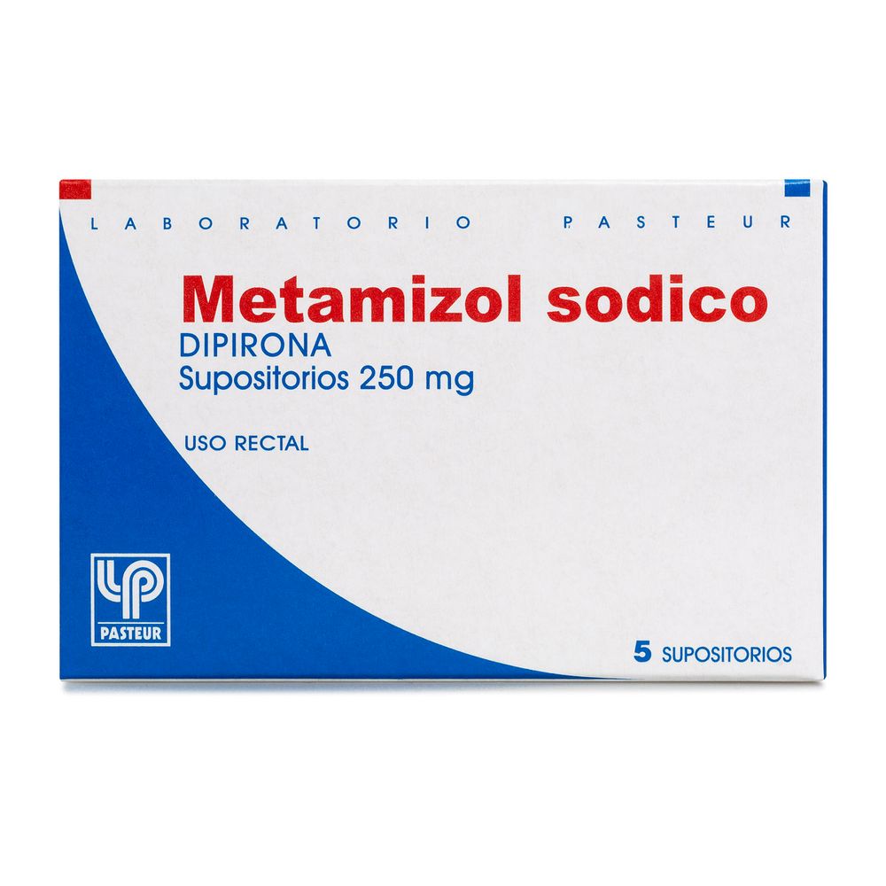 Metamizol Sódico 250 mg Supositorios