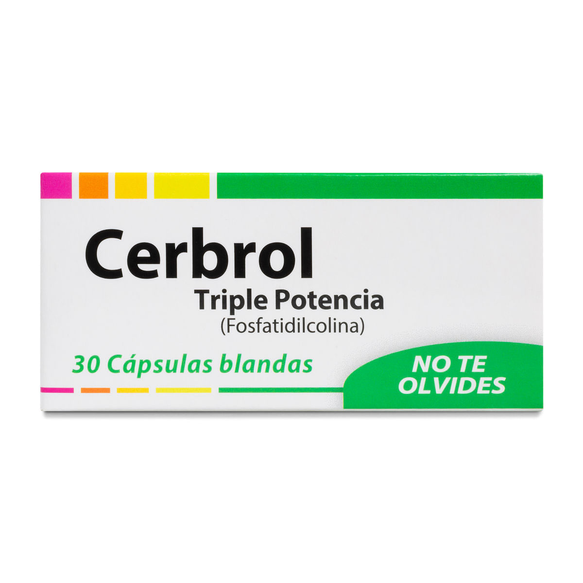 Cerbrol - Fosfatidilcolina 190 Mg - 30 Cápsulas