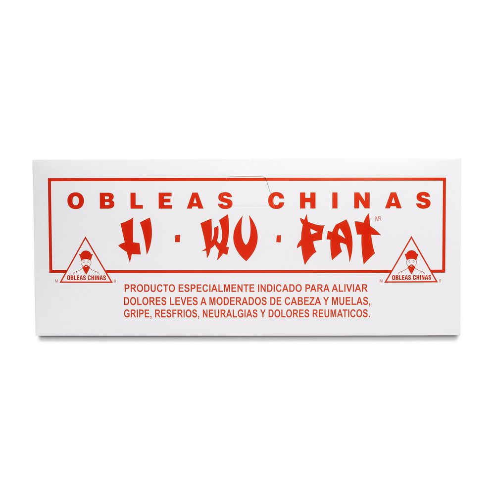 Obleas Chinas Li-Wu-Pat - Sobre 5 Unidades