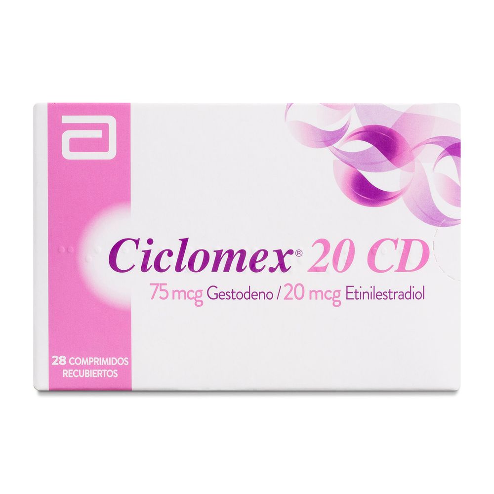 Ciclomex 20 Cd - 28 Comprimidos Recubiertos
