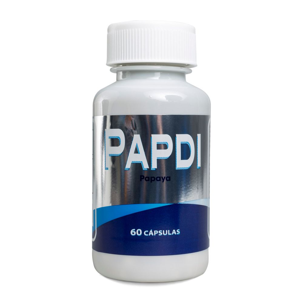 Papdi - Papaya 350 Mg - 60 Cápsulas