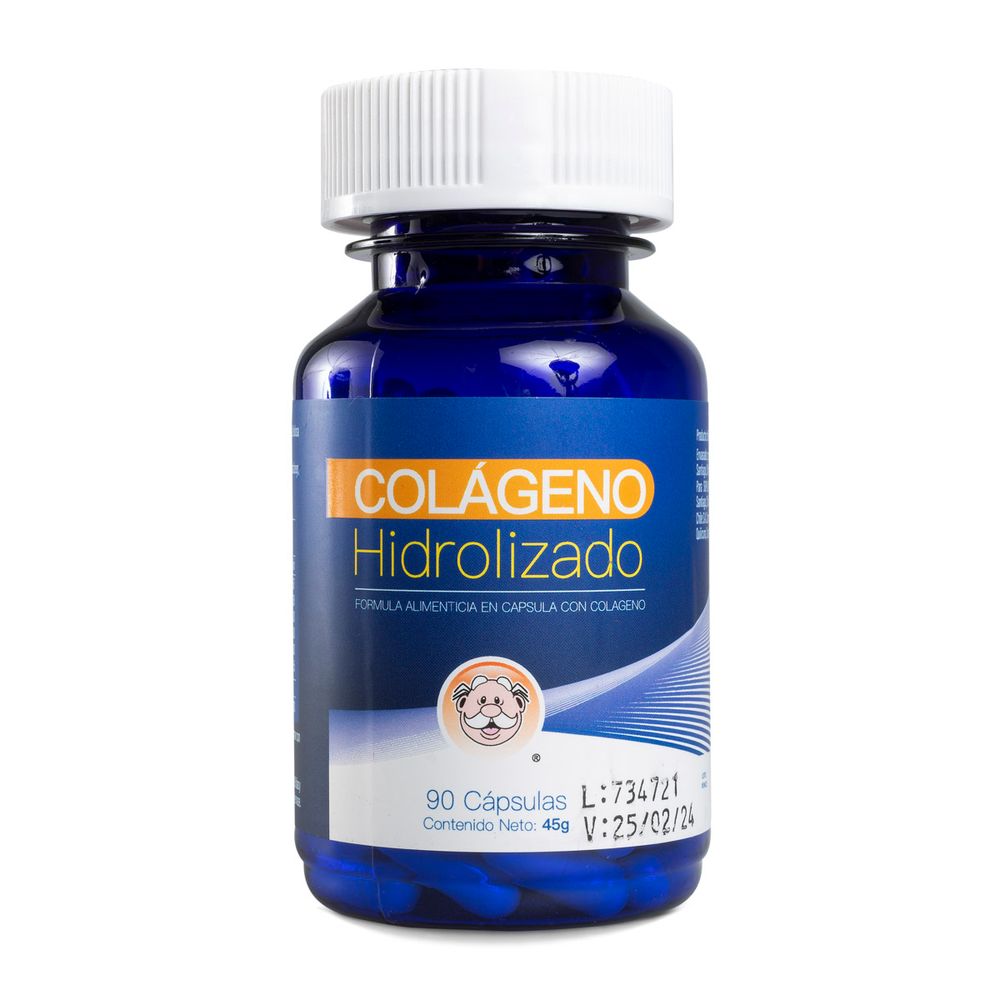Colágeno Hidrolizado 400 mg - 90 Cápsulas