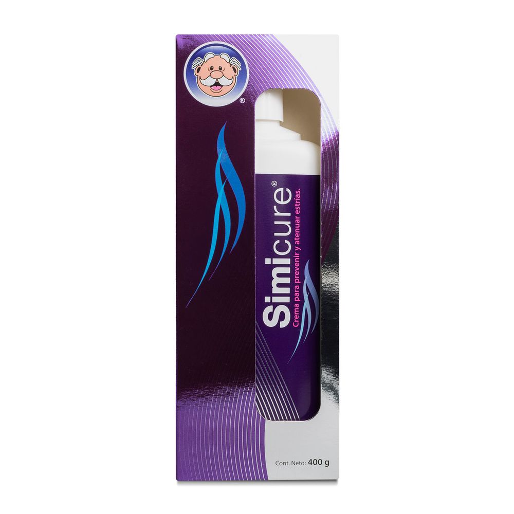 Simicure crema 400 gr - Para prevenir y atenuar estrías / Crema antiestrías