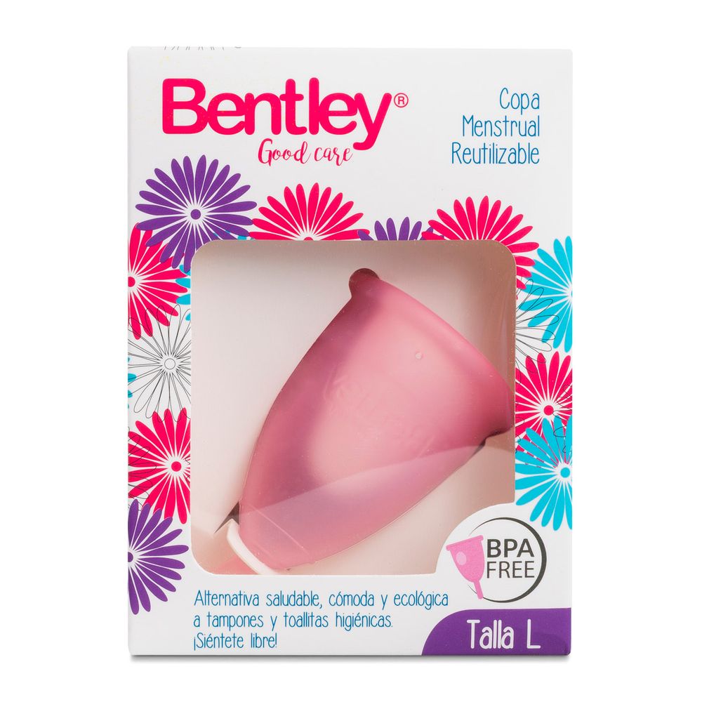 Bentley - Copa Menstrual Reutilizable (L) Unidad