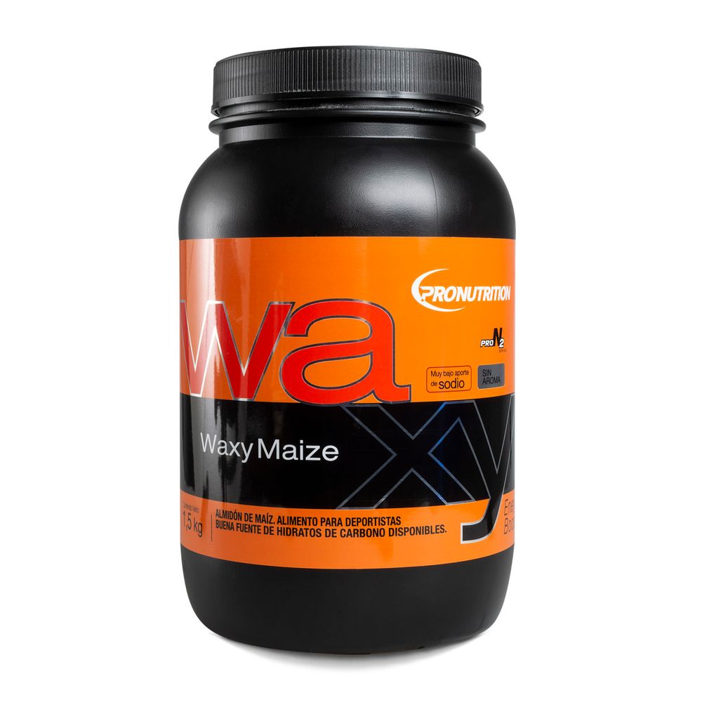 Pronutrition - Waxy Maize - Amilopectina 100% - Polvo Sin Aroma Pote 1.5 Kg