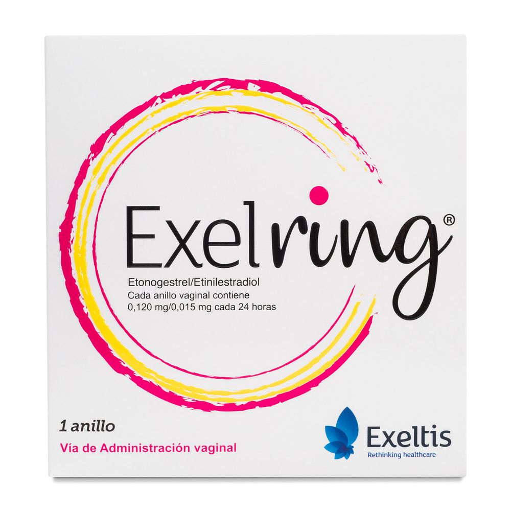 Exelring Anillo Vaginal 0,120 mg / 0,015 mg