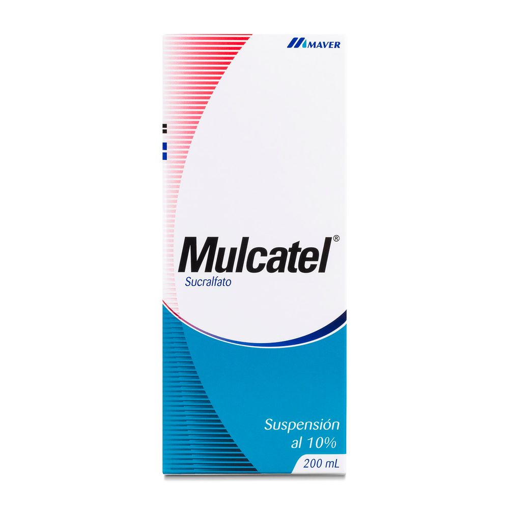 Mulcatel - Sucralfato 10 gr (10%) Suspension Oral 200 ml