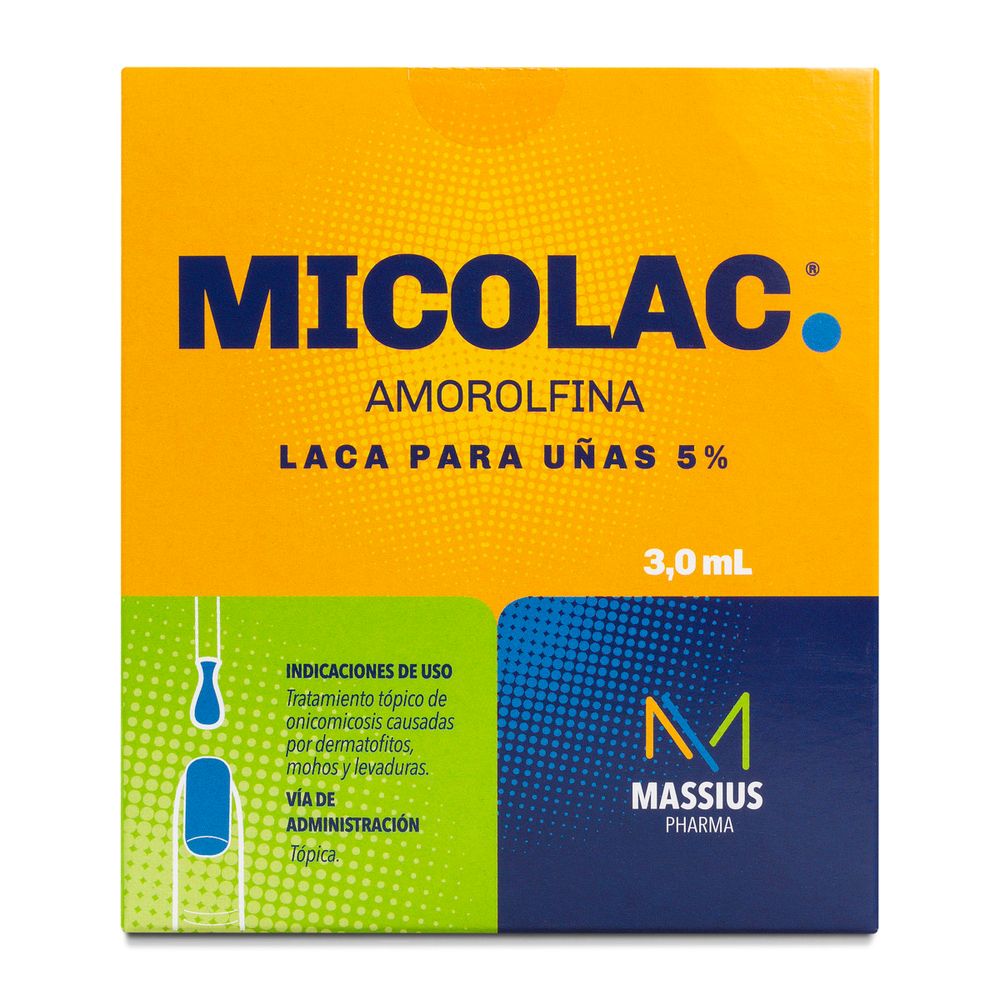 Micolac Laca Para Uñas 5% - 3 ml - Amorolfina