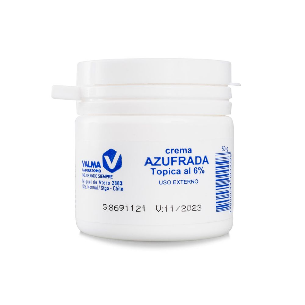 Crema Azufrada Tópica 6% 50 gr