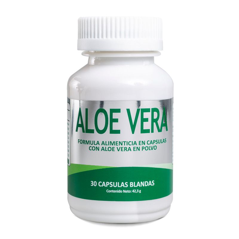 Aloe Vera Gel 25 Mg 30 Cápsulas Farmacias Del Dr Simi 8641