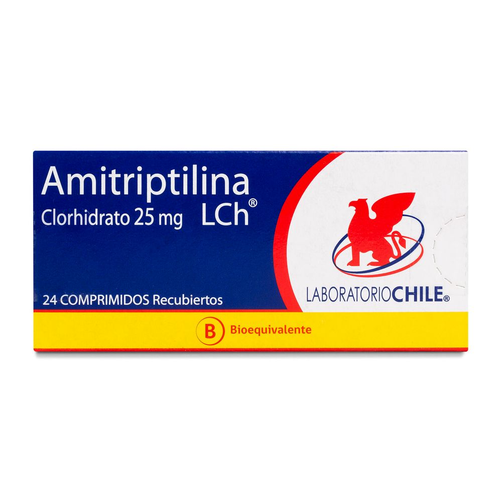 Amitriptilina Clorhidrato 25 mg 24 Comprimidos