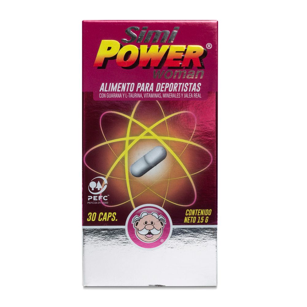 Simipower Mujer 30 Cápsulas