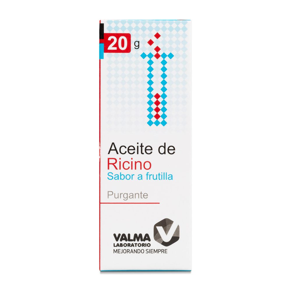 Aceite Ricino Sabor Frutilla Solución 20 G
