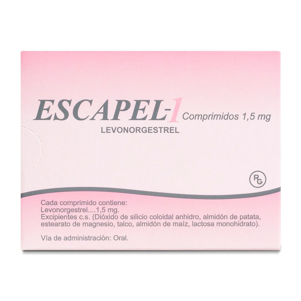 Escapel-1 - Levonorgestrel 1.5 Mg - 1 Comprimidos