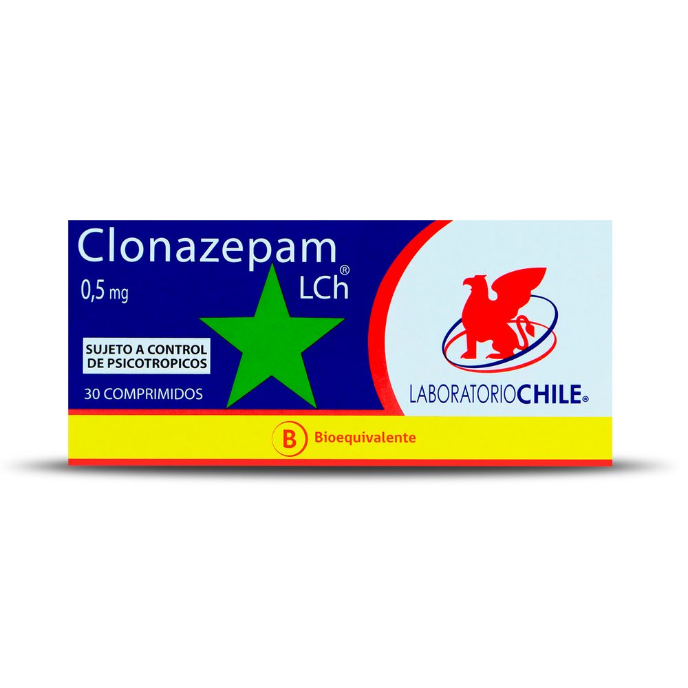 Clonazepam 0.5 mg Comprimidos