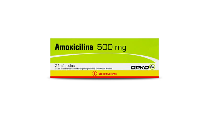 Amoxil capsulas 500 mg precio