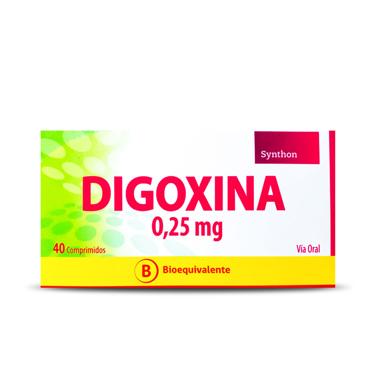 Digoxina 0 25 mg 40 comprimidos farmacias del dr simi