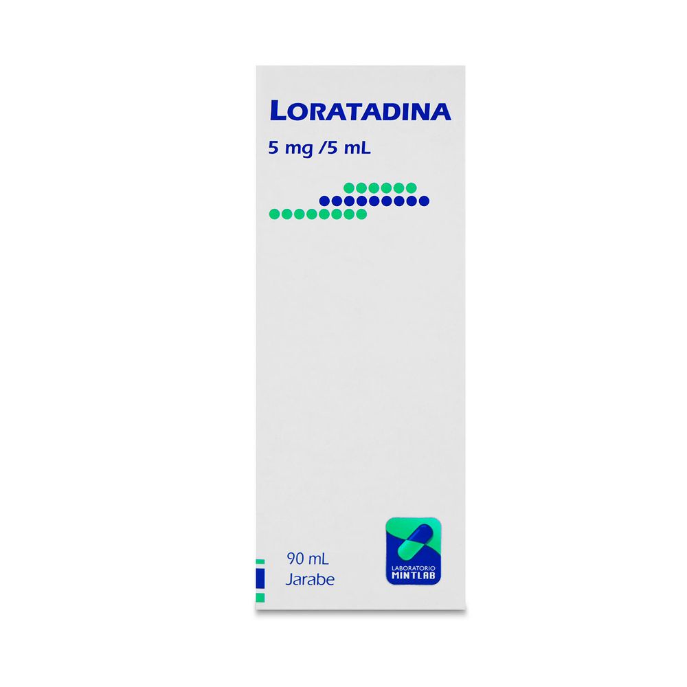 Loratadina 5 Mg/5Ml - Jarabe 90Ml