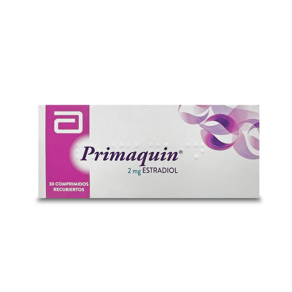 Primaquin - Estradiol 2 Mg 30 Comprimidos Recubiertos