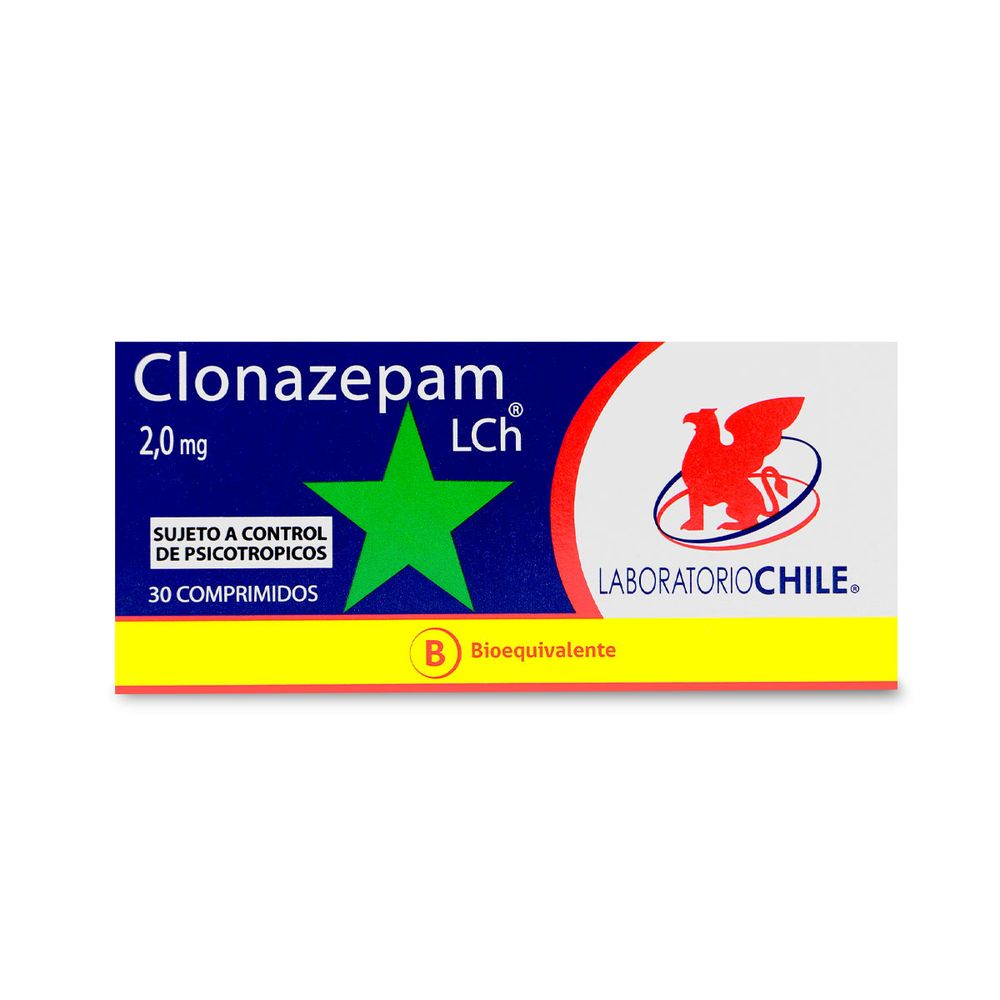 Clonazepam 2 mg Comprimidos