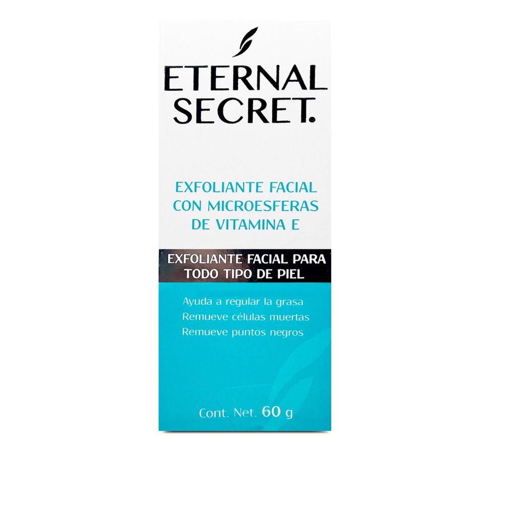 Exfoliante Facial con Vitamina E para todo tipo de Piel - Eternal Secret