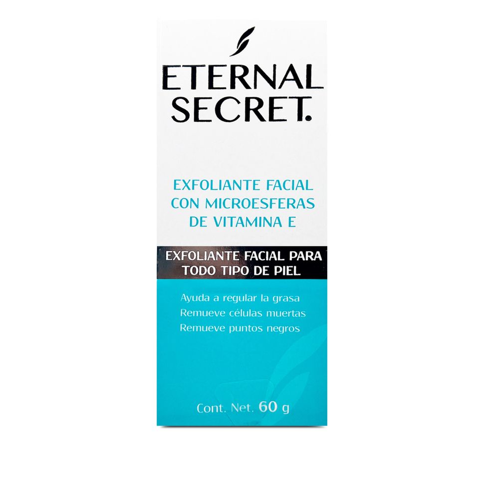 Eternal Secret Exfoliante Facial con Vitamina E para todo tipo de Piel