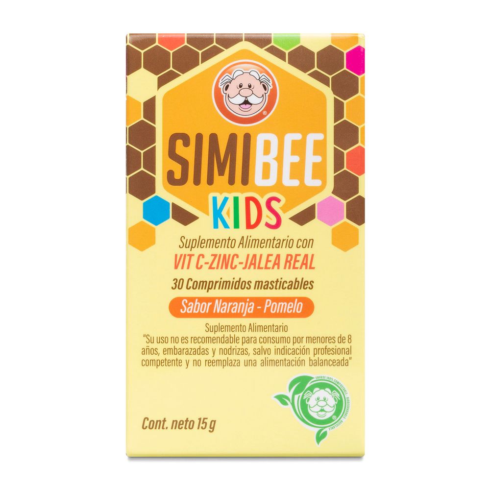 Simibee Kids 30 Comprimidos Masticables