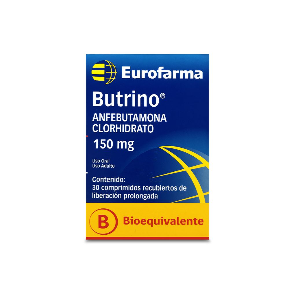Butrino - Anfebutamona 150 mg Comprimidos