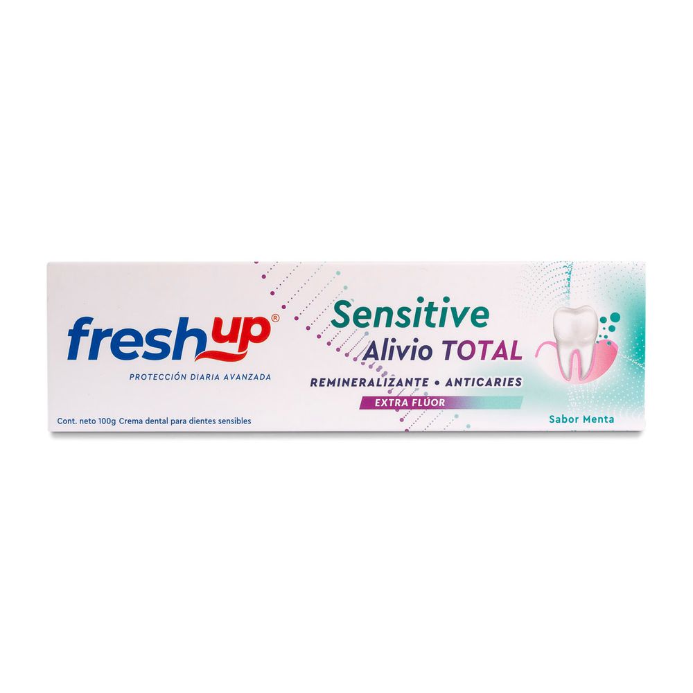 Fresh Up Crema Dental - D. Sensibles Sabor Menta 100 gr