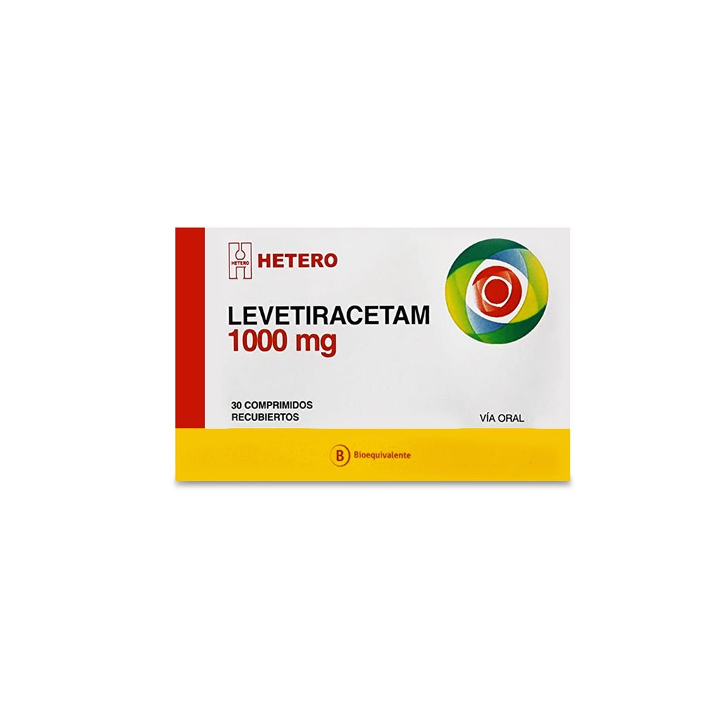 LEVETIRACETAM 1000 mg 30 COMP REC