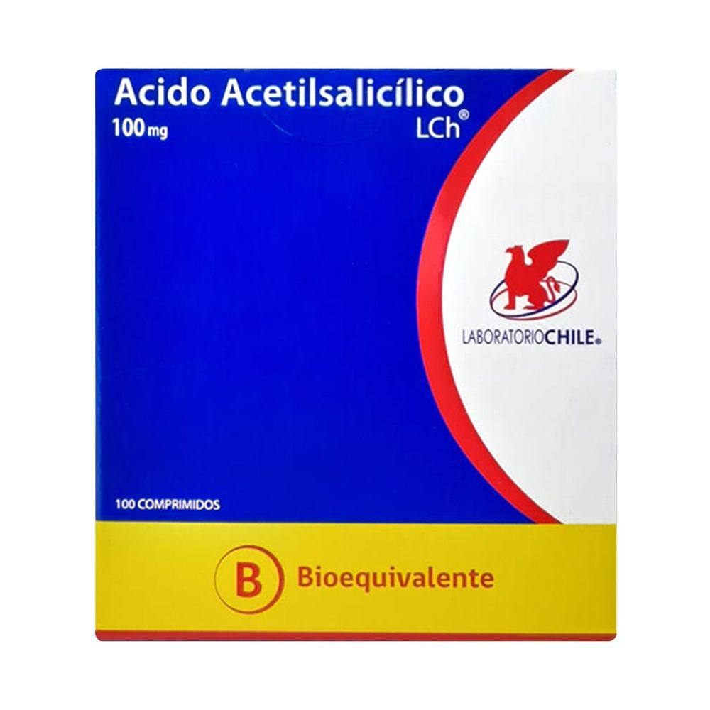 Ácido Acetilsalicílico 100 mg Comprimidos