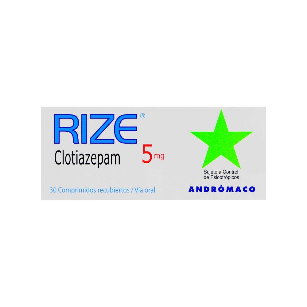 Clotiazepam 5 mg 30 Comp Rec