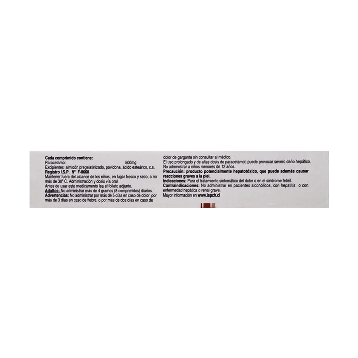 Paracetamol 500 Mg 16 Comprimidos Farmacias Del Dr Simi