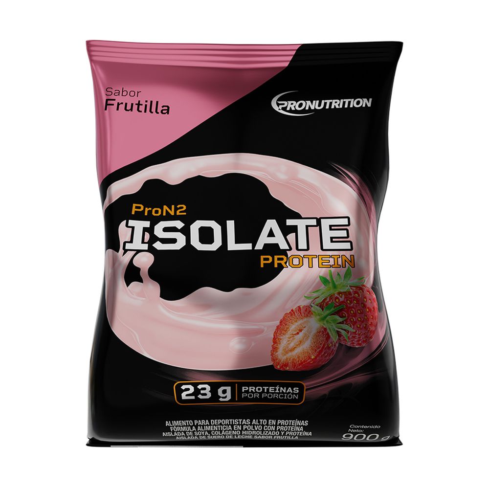 Pronutrition - Isolate Proteins Frutilla 900 gr