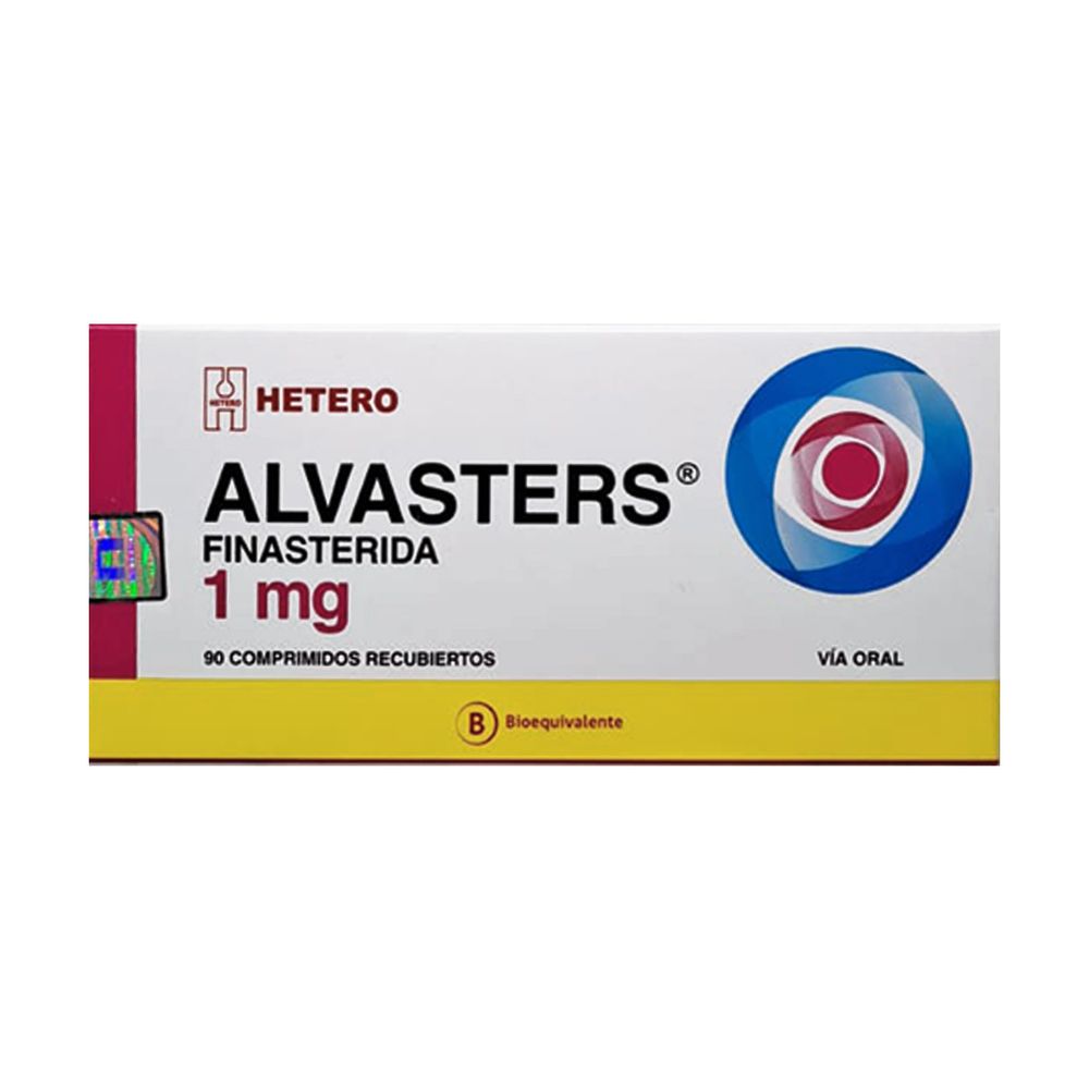Alvasters - Finasterida 1 mg - 90 Comprimidos Recubiertos