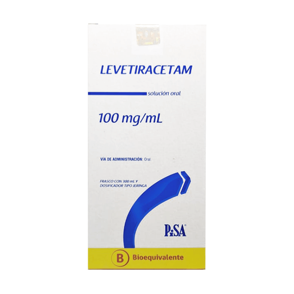 Levetiracetam 100 mg / ml Solución Oral - 300 ml